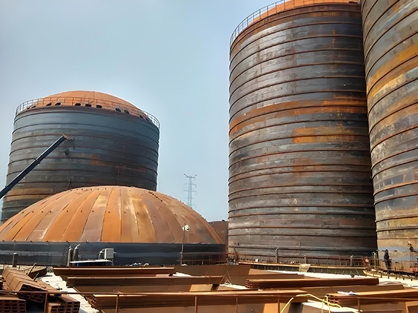 永靖焦粉钢板仓